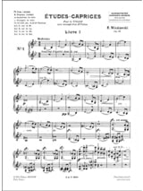 Etudes-Caprices op. 18 - WIENIAWSKI - Partition - Violon